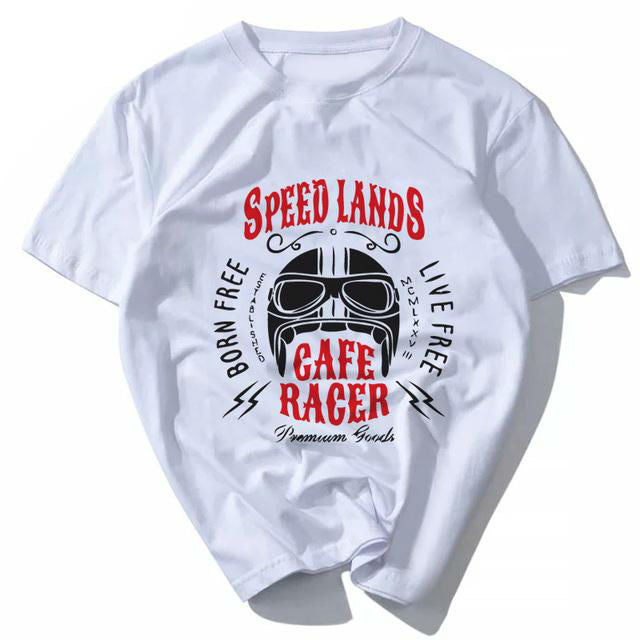 Short Sleeve Loose Racer T-shirt