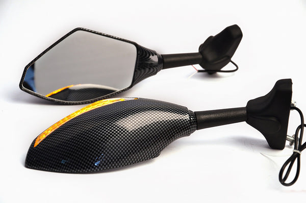 Spiffy Motorcycle Racing Mirrors