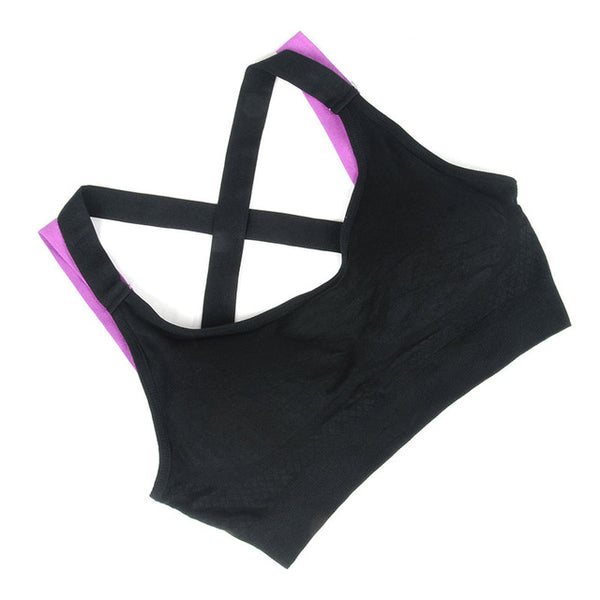 Yoga Push Up Sports Bra