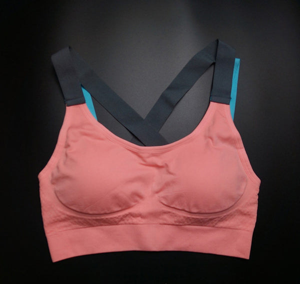 Yoga Push Up Sports Bra