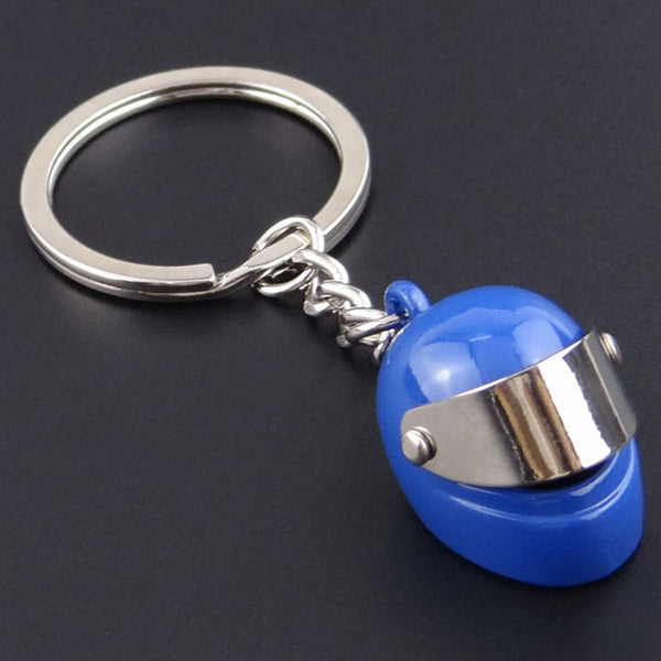 Mini Motorcycle Helmet Key Ring