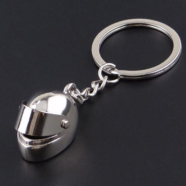 Mini Motorcycle Helmet Key Ring